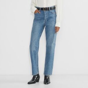 Denim Forum Arlo High Rise Straight